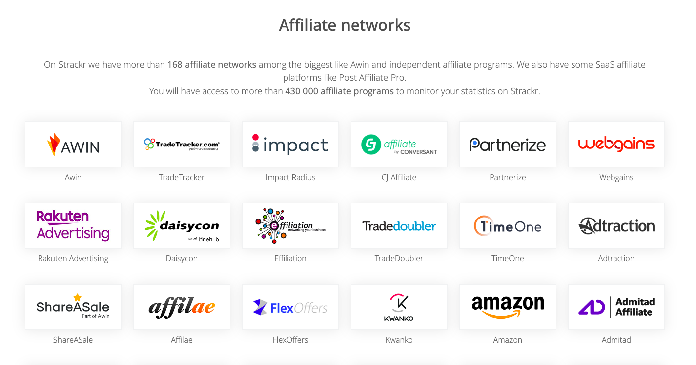 Affiliate Networks