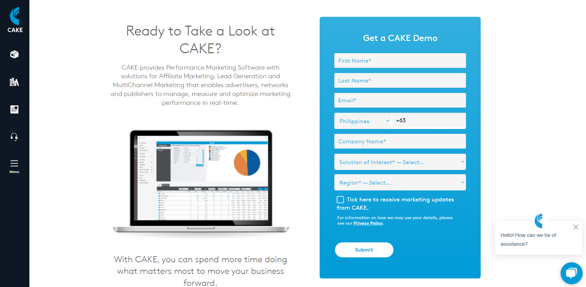 Cake pricing