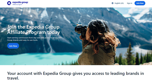 Programme d'affiliation d'Expedia