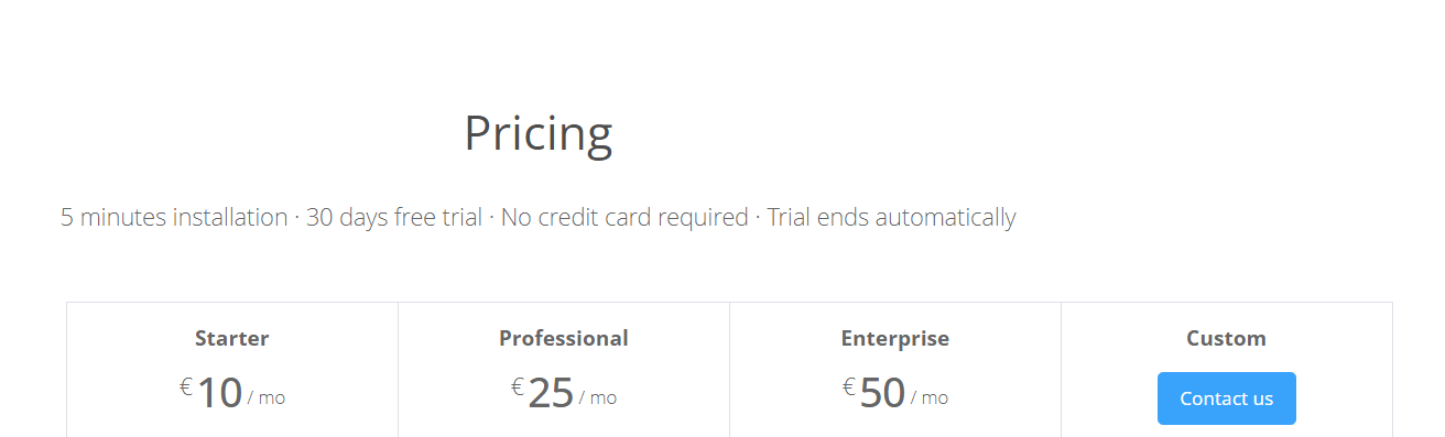 Strackr pricing