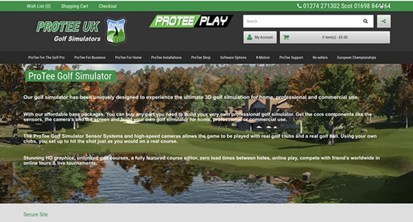 ProTee UK Golf Simulators