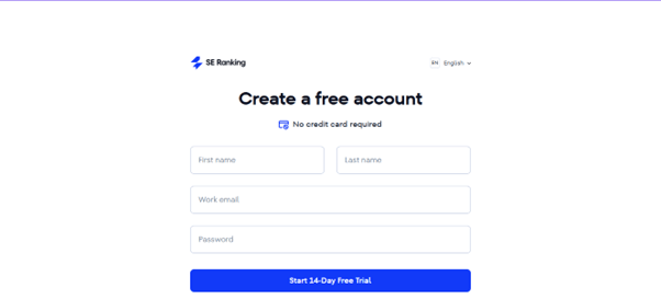 Create affiliate account