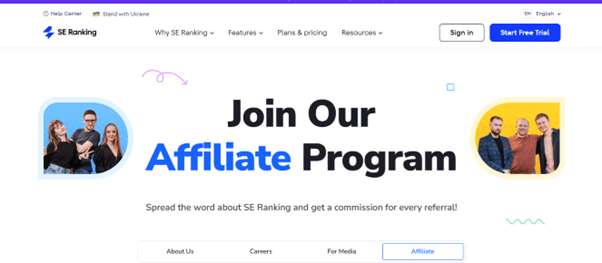 Affiliate program