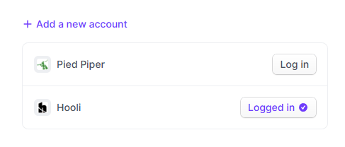 Manage Connected Accounts