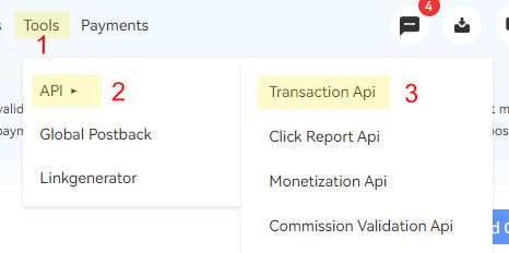 PartnerBoost Transaction API