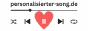 Personalisierter Song